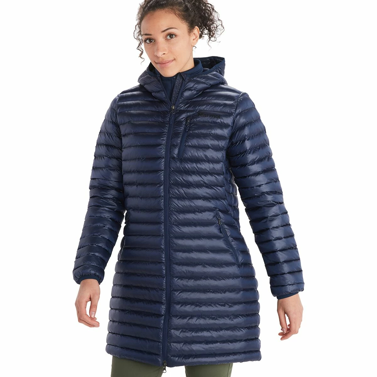 Marmot Avant Featherless Hooded Long Jacket Women's 7 Marmot Avant Featherless Hooded Long Jacket Women's - Image 7
