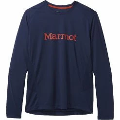 Marmot Windridge Graphic Long Sleeve Top Men's -Marmot Fashion Store ARCNAVPIC