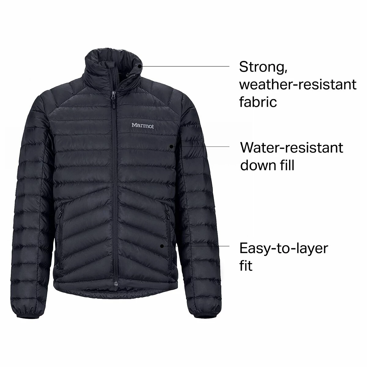 Marmot Highlander Down Jacket Men's 2 Marmot Highlander Down Jacket Men's - Image 2