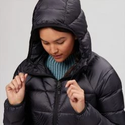Marmot Hype Down Hooded Jacket Women's -Marmot Fashion Store BK D11 2