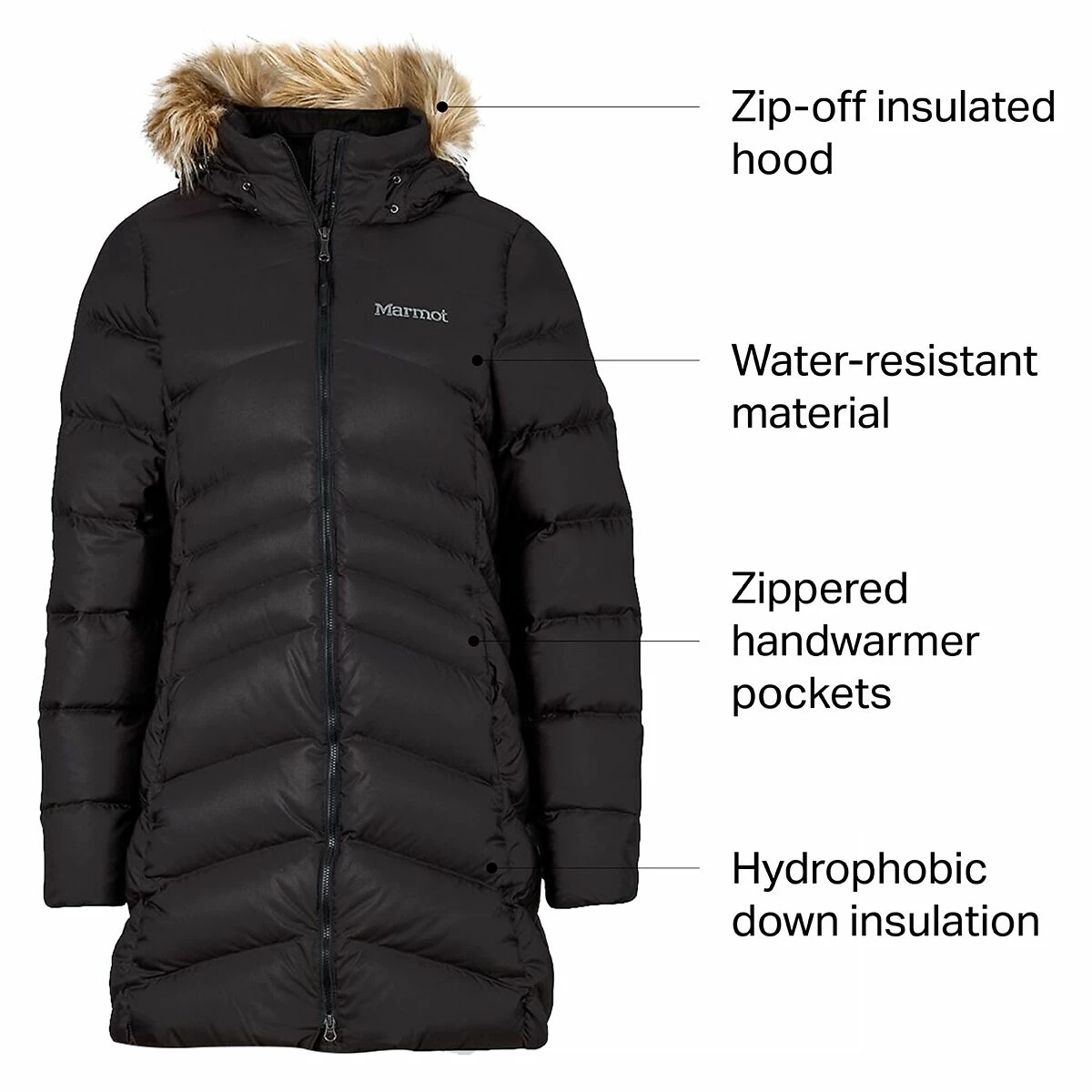 Marmot Montreal Down Coat Women's 14 Marmot Montreal Down Coat Women's - Image 14