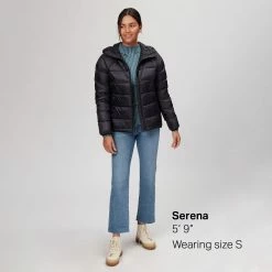 Marmot Hype Down Hooded Jacket Women's -Marmot Fashion Store BK D14