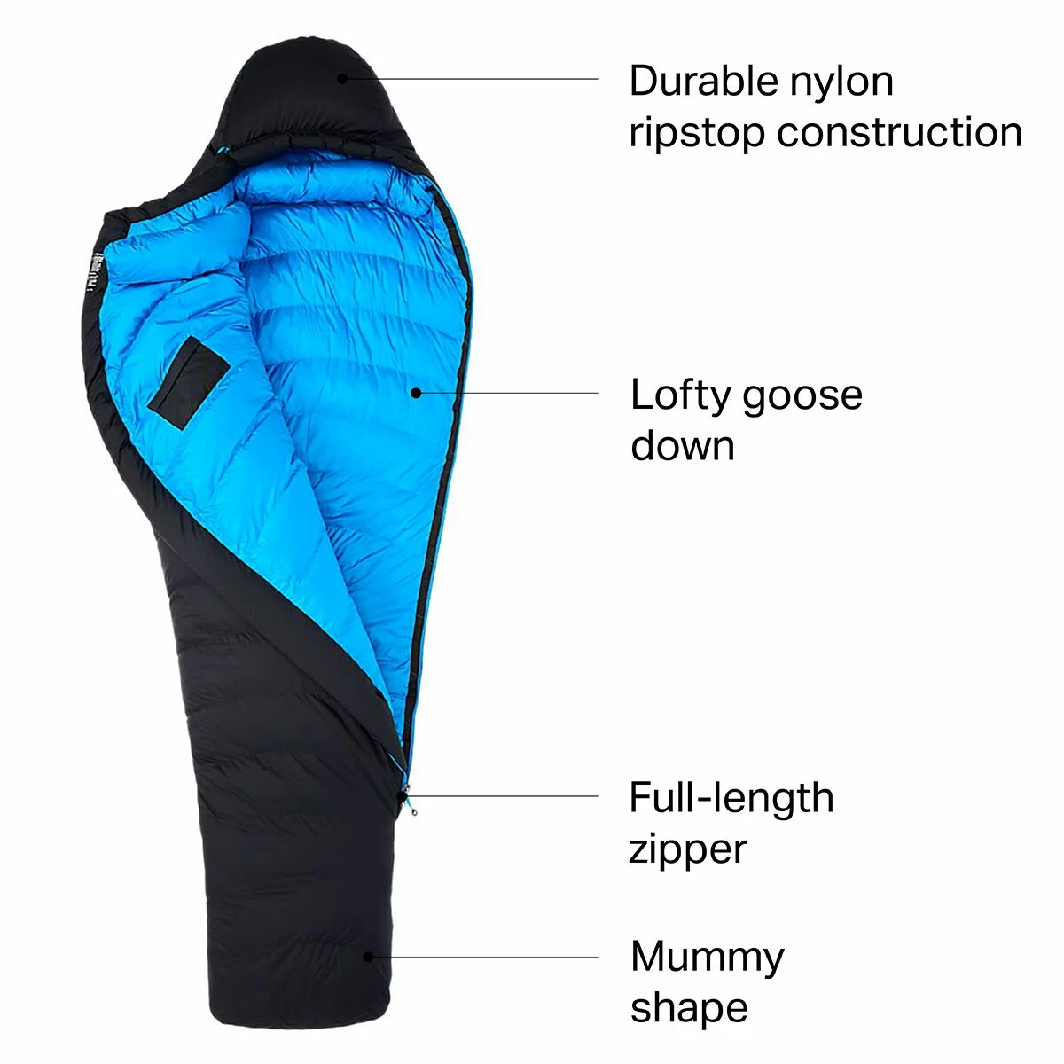Marmot Paiju 10 Sleeping Bag: 10F Down 2 Marmot Paiju 10 Sleeping Bag: 10F Down - Image 2