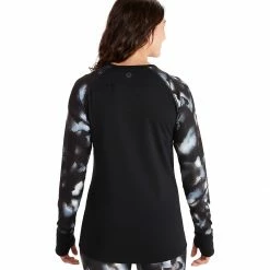 Marmot Baselayer Long Sleeve Crew Women's -Marmot Fashion Store BLASOL D1