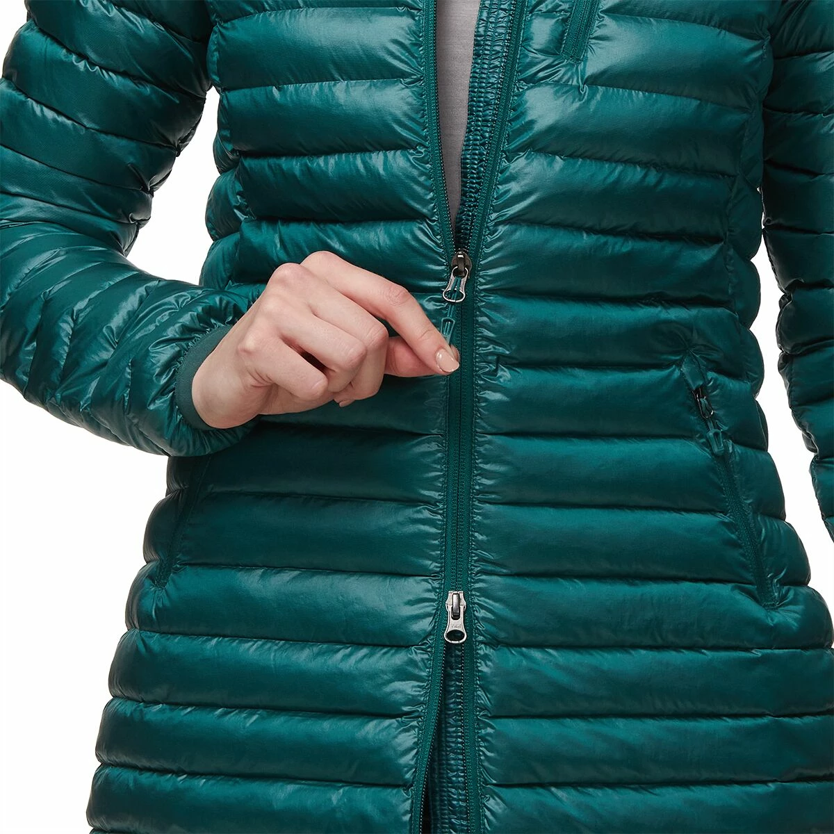 Marmot Avant Featherless Hooded Long Jacket Women's 5 Marmot Avant Featherless Hooded Long Jacket Women's - Image 5