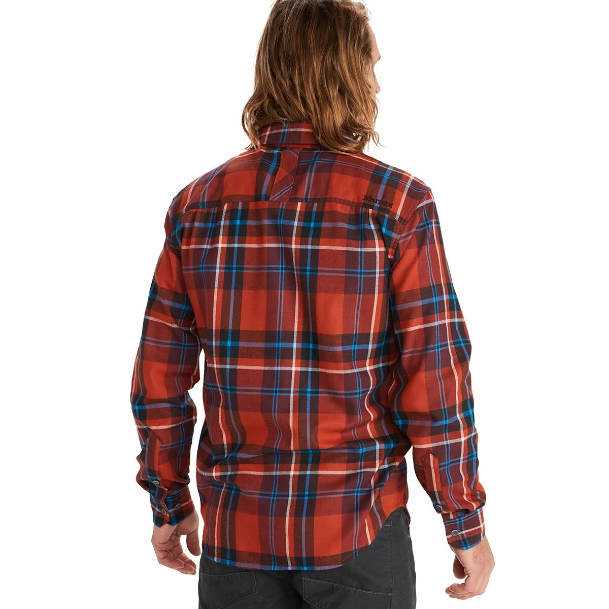 Marmot Anderson Lightweight Flannel Long Sleeve Shirt Men's 4 Marmot Anderson Lightweight Flannel Long Sleeve Shirt Men's - Image 4