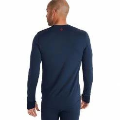 Marmot Polartec Baselayer Long Sleeve Crew Top Men's -Marmot Fashion Store DARIND D1 1