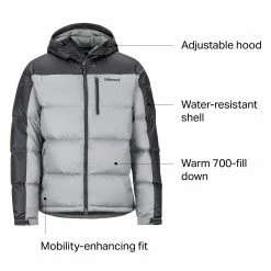 Marmot Guides Down Hooded Jacket Men's 23 Marmot Guides Down Hooded Jacket Men's -Marmot Fashion Store GRESTOSTE D9
