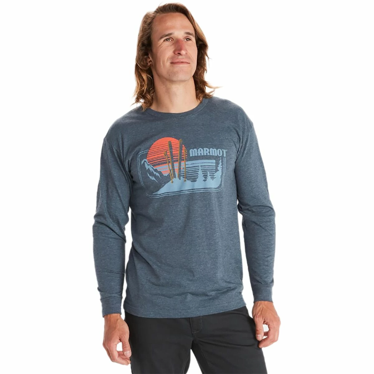 Marmot Freestyle Long Sleeve T Shirt Men's 3 Marmot Freestyle Long Sleeve T Shirt Men's - Image 3