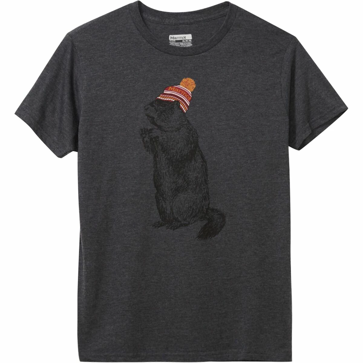 Marmot Pom Pom Short Sleeve T Shirt Men's 4 Marmot Pom Pom Short Sleeve T Shirt Men's - Image 4