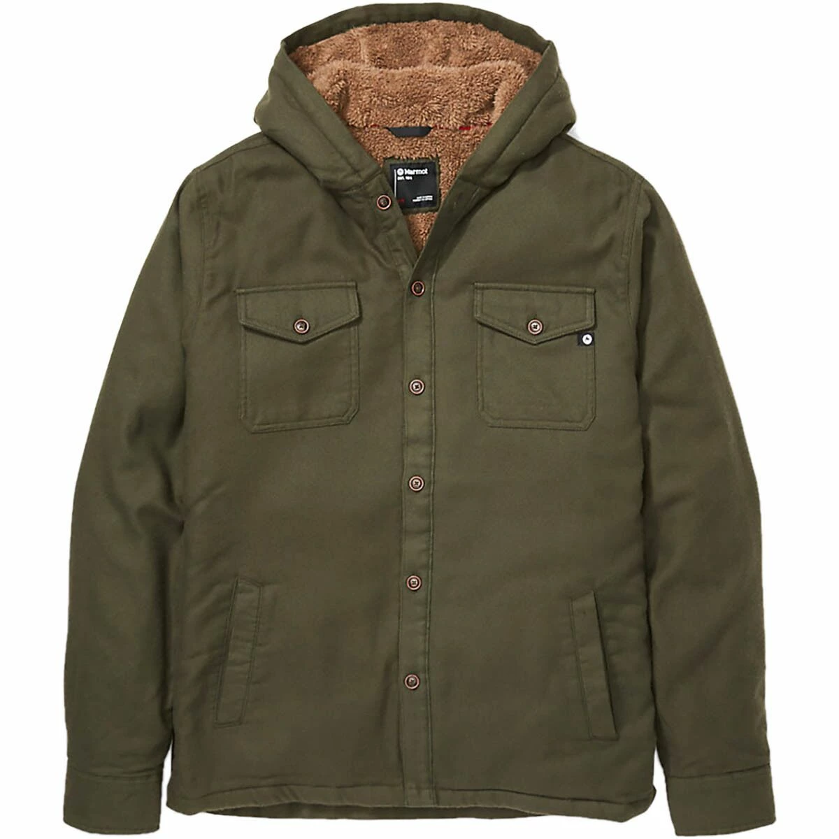Marmot Ridgefield Sherpa Hooded Jacket Men's 2 Marmot Ridgefield Sherpa Hooded Jacket Men's - Image 2