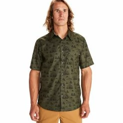 Marmot Syrocco Short Sleeve Shirt Men's -Marmot Fashion Store NORCAM