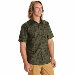 Marmot Syrocco Short Sleeve Shirt Men's -Marmot Fashion Store NORCAM D3