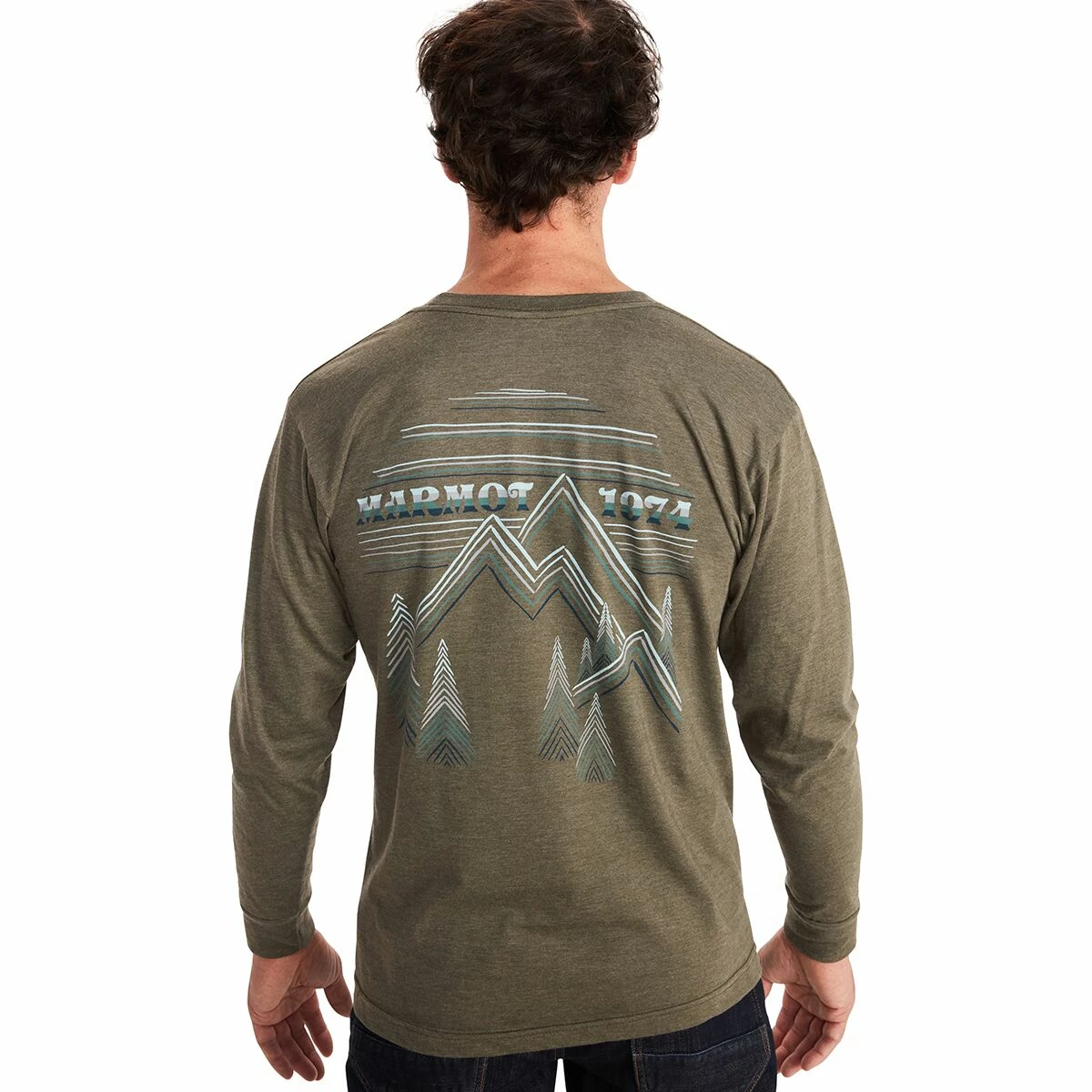 Marmot Cervin Long Sleeve T Shirt Men's 7 Marmot Cervin Long Sleeve T Shirt Men's - Image 7