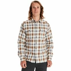 Marmot Movatn Heavyweight Long Sleeve Flannel Shirt Men's -Marmot Fashion Store PAP D2