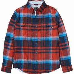 Marmot Del Norte Midweight Flannel Long Sleeve Shirt Men's 6 Marmot Del Norte Midweight Flannel Long Sleeve Shirt Men's -Marmot Fashion Store PIC 3