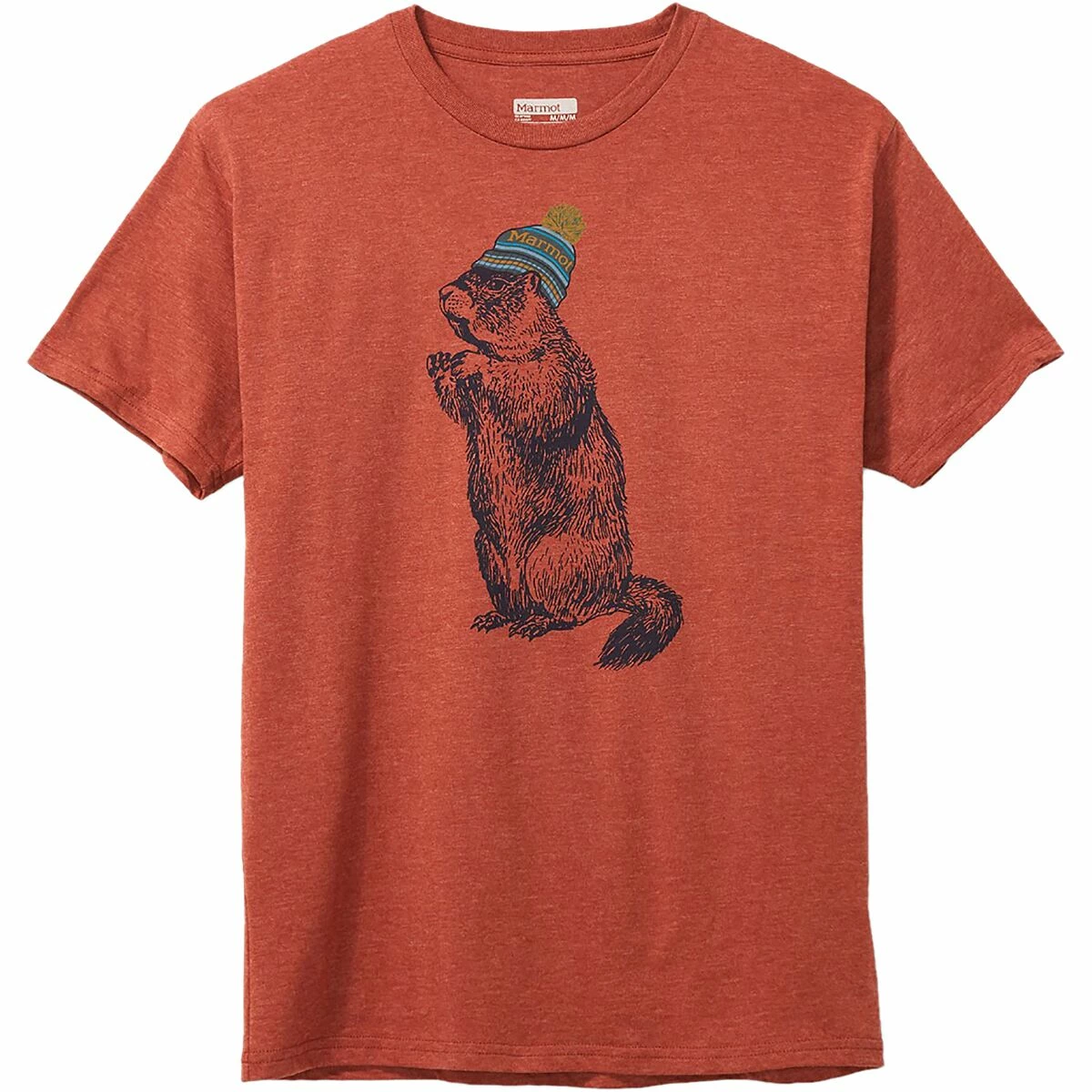 Marmot Pom Pom Short Sleeve T Shirt Men's 2 Marmot Pom Pom Short Sleeve T Shirt Men's - Image 2