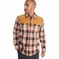 Marmot Needle Peak Midweight Flannel Long Sleeve Shirt Men's