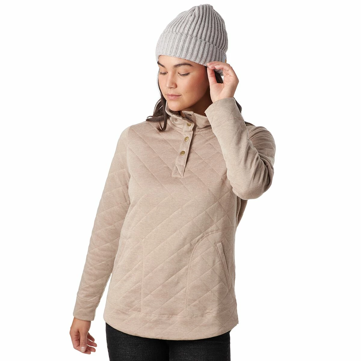 Marmot Roice Pulllover Long Sleeve Sweatshirt Women's 4 Marmot Roice Pulllover Long Sleeve Sweatshirt Women's - Image 4