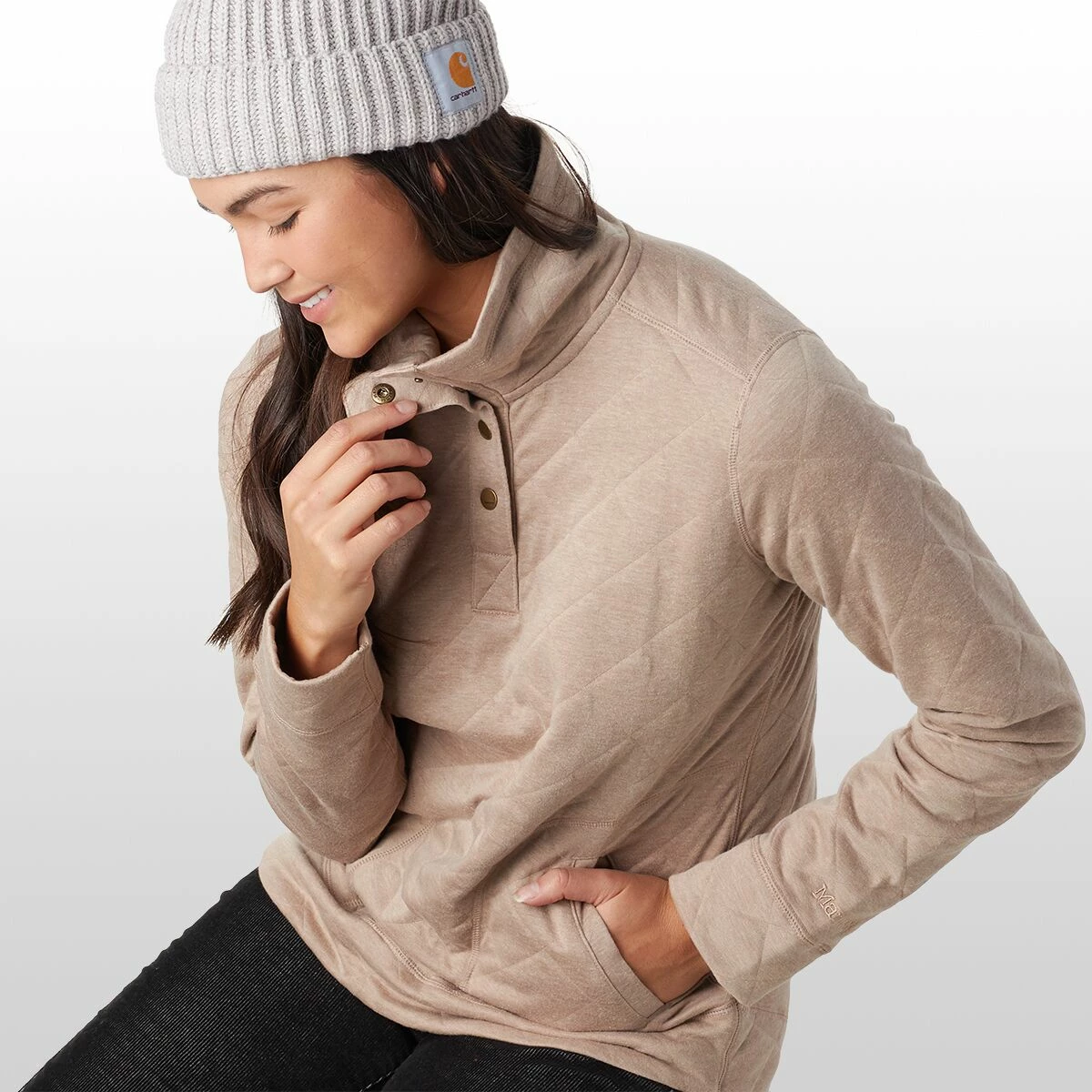 Marmot Roice Pulllover Long Sleeve Sweatshirt Women's 5 Marmot Roice Pulllover Long Sleeve Sweatshirt Women's - Image 5