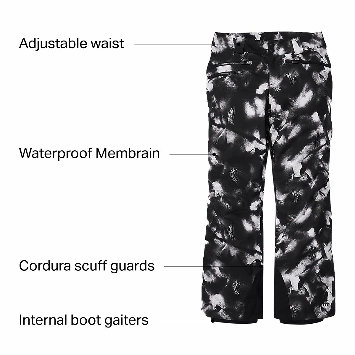 Marmot Slopestar Insulated Pant Women's 2 Marmot Slopestar Insulated Pant Women's - Image 2