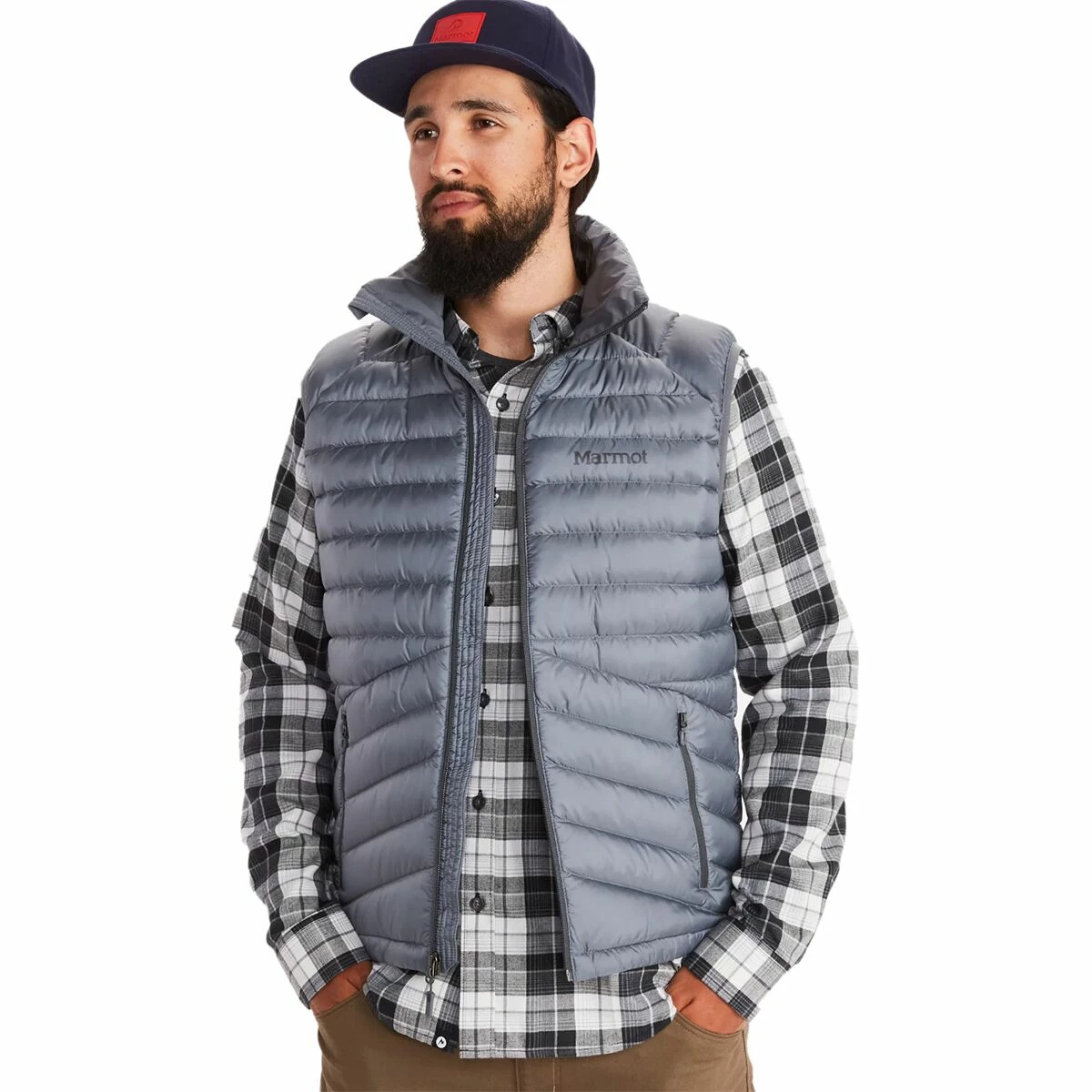 Marmot Highlander Down Vest Men's 10 Marmot Highlander Down Vest Men's - Image 10