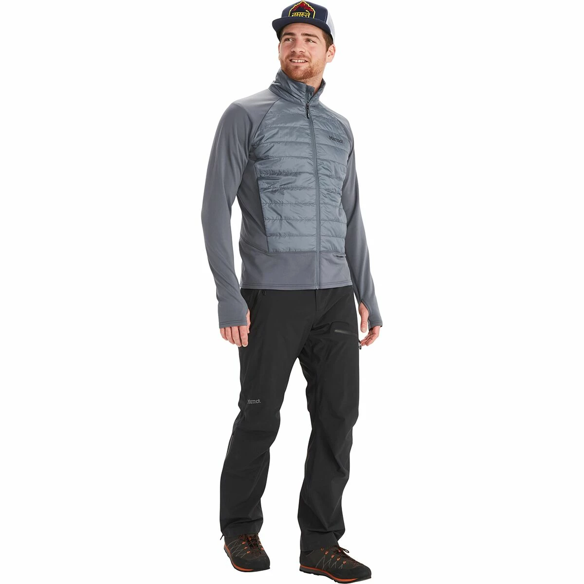 Marmot Variant Hybrid Fleece Jacket Men's 2 Marmot Variant Hybrid Fleece Jacket Men's - Image 2