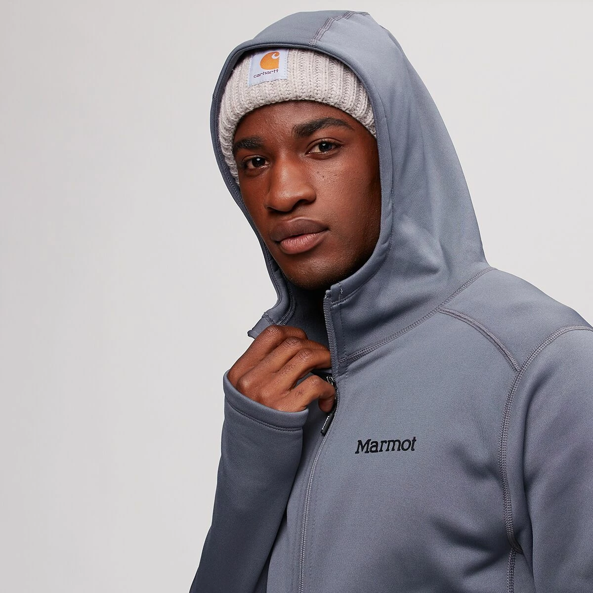 Marmot Olden Polartec Hooded Fleece Jacket Men's 3 Marmot Olden Polartec Hooded Fleece Jacket Men's - Image 3