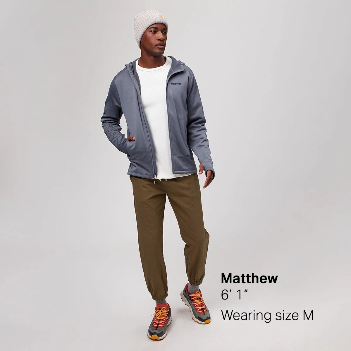 Marmot Olden Polartec Hooded Fleece Jacket Men's 2 Marmot Olden Polartec Hooded Fleece Jacket Men's - Image 2