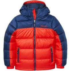 Marmot Guides Down Hooded Jacket Boys' -Marmot Fashion Store VIREARNA 1