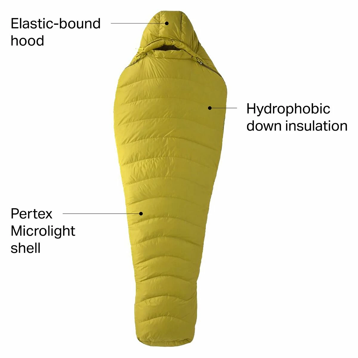 Marmot Hydrogen Sleeping Bag: 30F Down 2 Marmot Hydrogen Sleeping Bag: 30F Down - Image 2